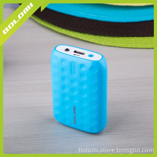 Custom-made mobile phone portable charger with AAA Battery Charging Function,